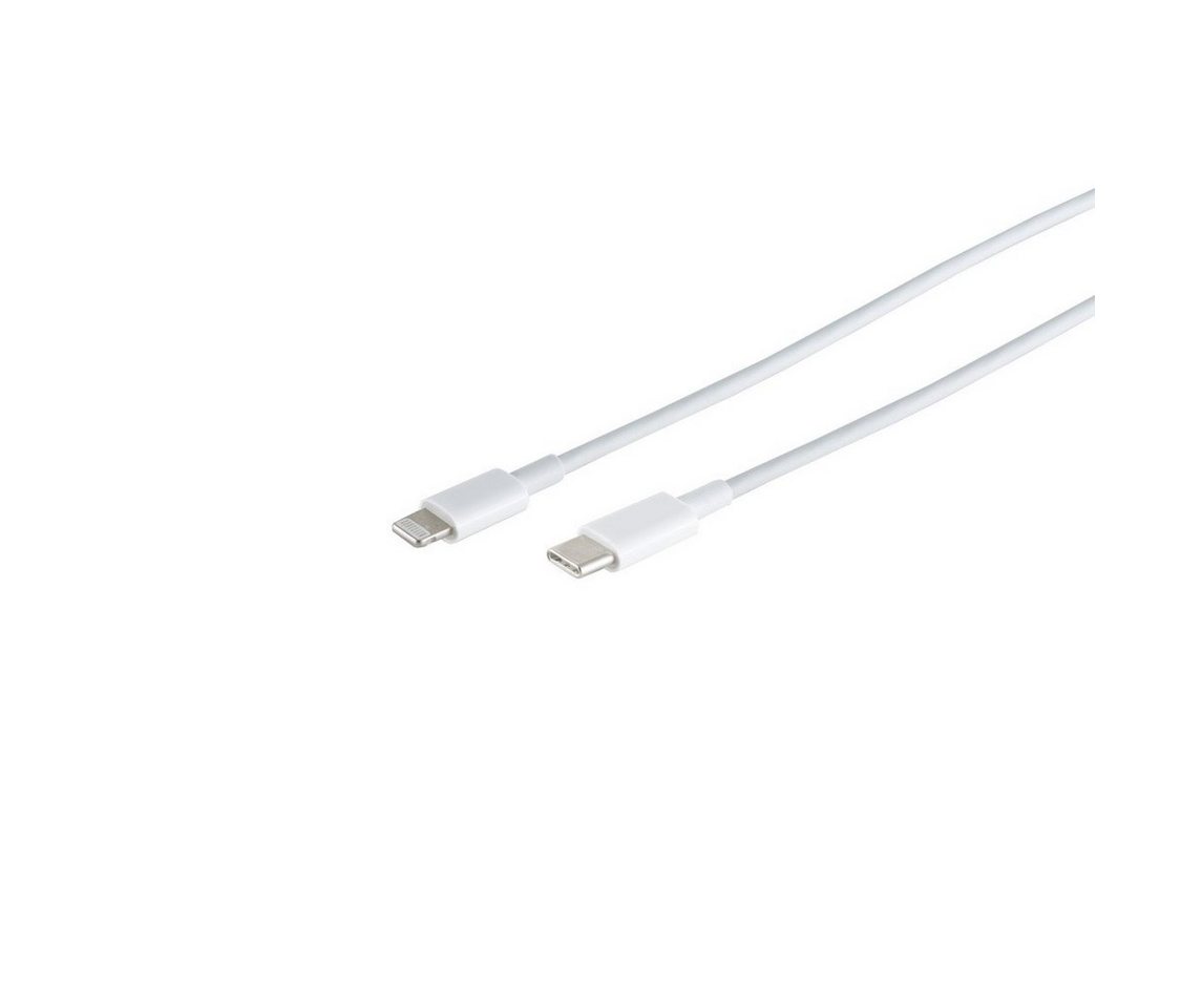 S/CONN maximum connectivity® USB Lade Kabel, USB-C® Stecker auf 8-pin Stecker, USB-Kabel, (100 cm) von S/CONN maximum connectivity®