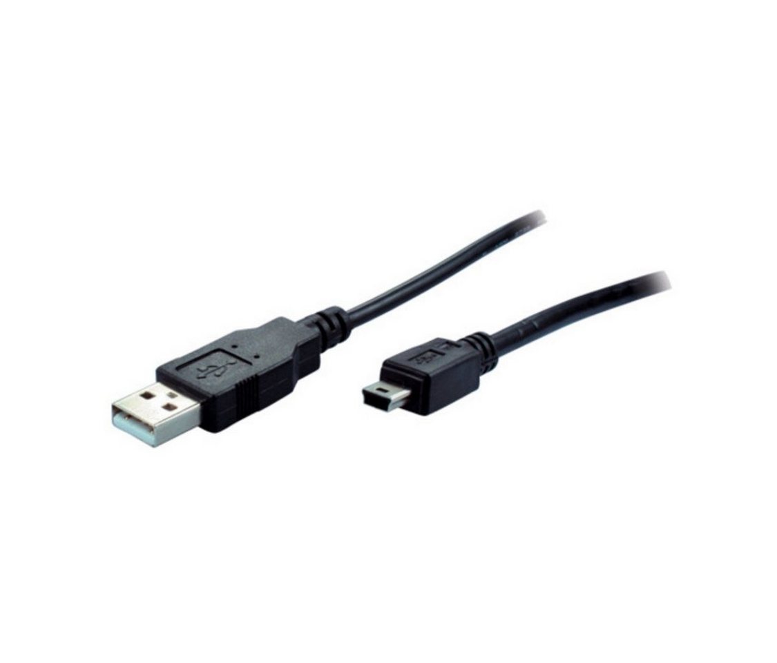 S/CONN maximum connectivity® USB-Mini Kabel USB-A-St./USB-B-Mini 5-pin St. 2m USB-Kabel, (200 cm) von S/CONN maximum connectivity®