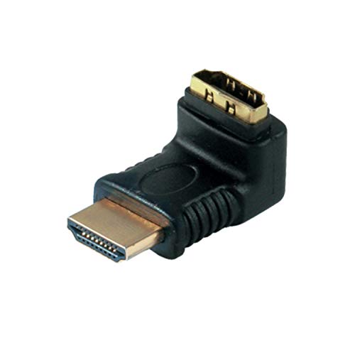Adapter HDMI-St./HDMI-Buchse Abgang Oben verg. von S/CONN maximum connectivity