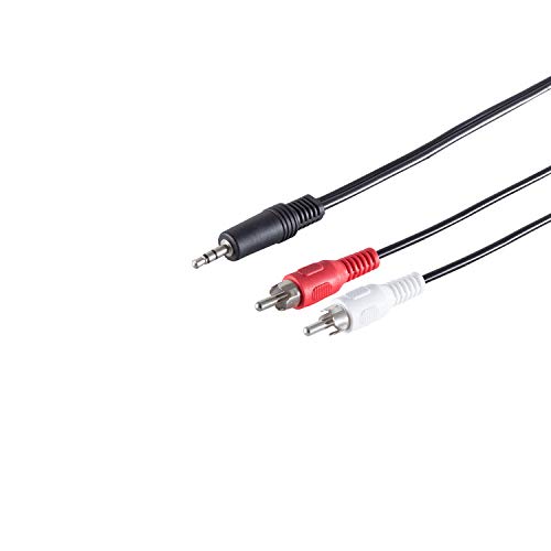 Audio-Video-Kabel Stereo / Chinch 15 m von S/CONN maximum connectivity