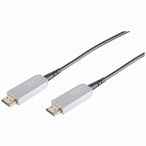 HDMI (ST - ST) 20m Optisch (LWL) 3D+Ethernet+4K vergoldet poly | Innovation IT compatible von S/CONN maximum connectivity