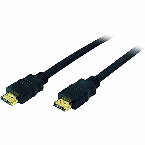 HDMI (ST-ST) 3 m 3D Ethernet 4K 60Hz vergoldet schwarz von S/CONN maximum connectivity