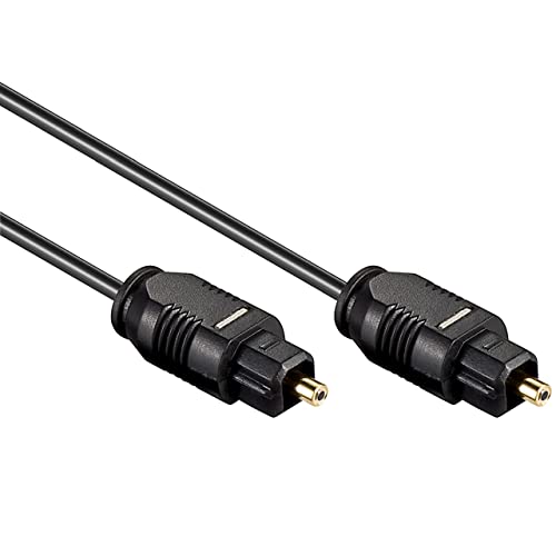 No-Name Lichtwellenleiter Toslink, 50 cm Stecker-Stecker, 2,2 mm dm von S/CONN maximum connectivity