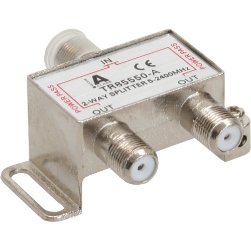 NoName SAT-Verteiler; 2-Fach; 5-2400 MHz, BZT - CE, DC All Port von S/CONN maximum connectivity