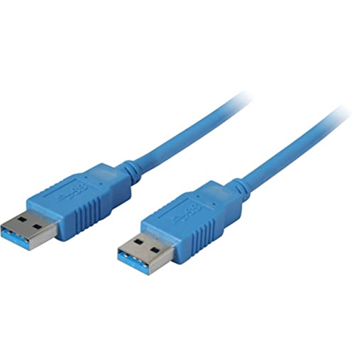 Noname USB Kabel A Stecker/A Stecker USB 3.0 blau 1m von S/CONN maximum connectivity
