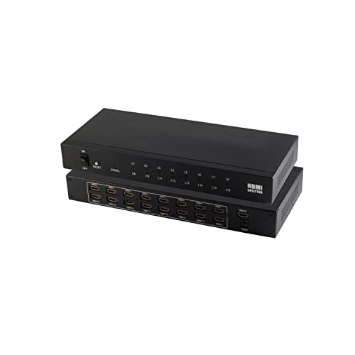 S/CONN maximum connectivity HDMI Splitter, 1 x IN 16 x Out Netzteil, 4K2K 3D von S/CONN maximum connectivity
