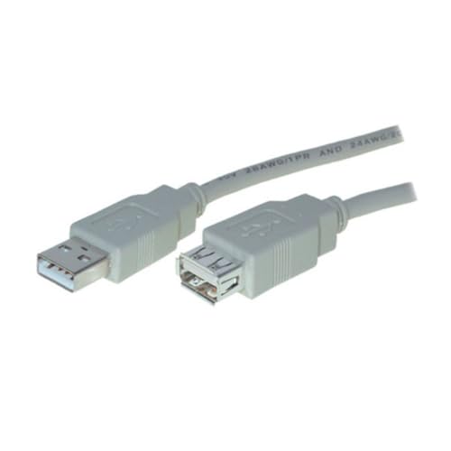 S/CONN maximum connectivity USB High Speed Verlängerung A Stecker/A Buchse USB 2.0, 5m von S/CONN maximum connectivity