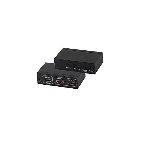 S-Conn 05-02002 HDMI Video Splitter Video Splitter (HDMI, schwarz) von S/CONN maximum connectivity