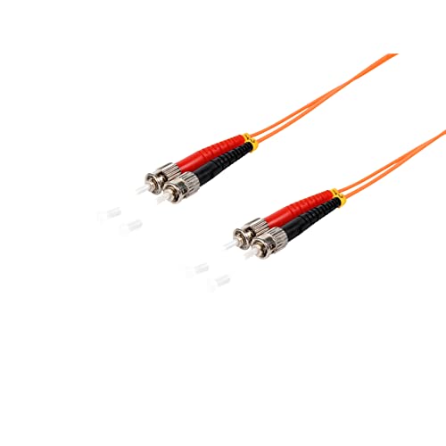 S-Conn 77903 Multimode-LWL-Duplex Patchkabel "Stecker/Stecker 50/125µ, OM2", 3m orange von S/CONN maximum connectivity