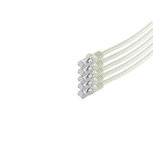 S-Conn RJ45 Patchkabel S/FTP,PIMF, Rohkabel CAT 7 Halogenfrei VE5, 5,0m von S/CONN maximum connectivity