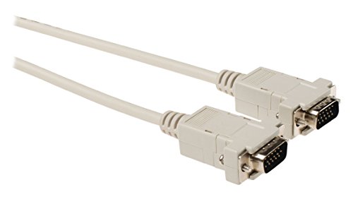 VGA-Kabel Anschl. HD 15pin St/St 3.0m von S/CONN maximum connectivity