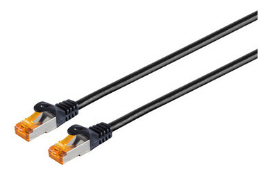 Patchkabel Cat.6A Outdoor S/FTP 5m sw von S-Conn