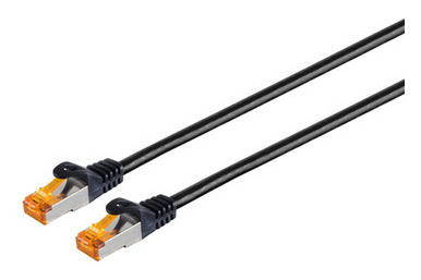 Patchkabel Cat.6A Outdoor S/FTP 60m sw von S-Conn