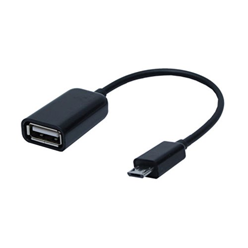 USB-OTG Micro-USB-Stecker B an USB-Buchse A, 0,1m von S-Conn