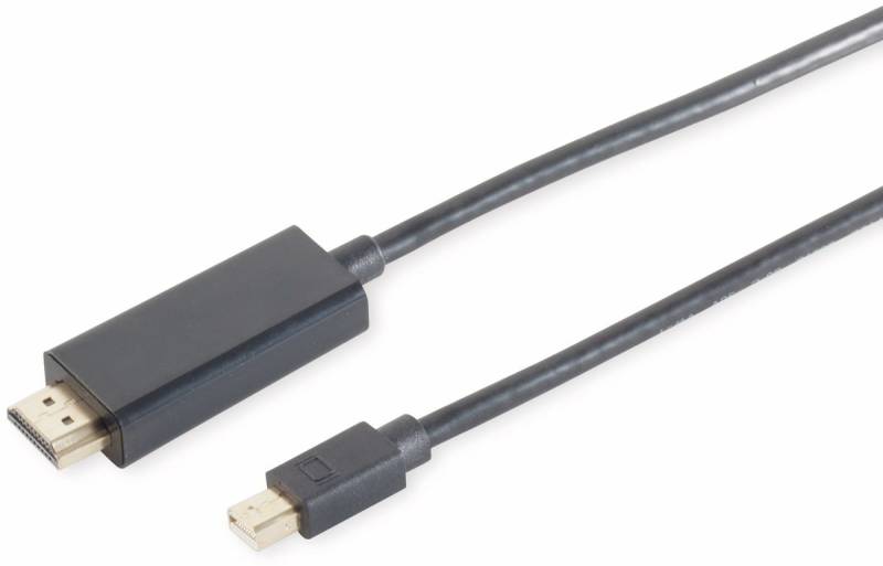 S-IMPULS 1.2 DisplayPort-Kabel, MiniDP/HDMI, Stecker/Stecker, 4K, 3,0 m von S-IMPULS
