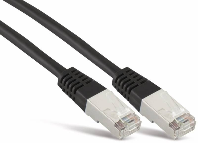 S-IMPULS CAT.6 Patchkabel, schwarz, 3 m von S-IMPULS