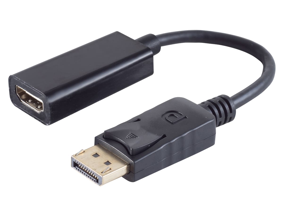 S-IMPULS DisplayPort 1.1 Adapter HDMI-A Buchse schwarz S-IMPULS DisplayPort 1.1 Adapter HDMI-A Buchse schwarz von S-IMPULS