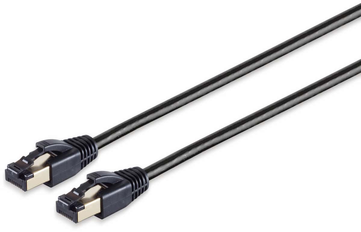 S-IMPULS Keystone Patchkabel CAT 8.1, F/FTP, LSZH, schwarz, 2,0 m S-IMPULS Keystone Patchkabel CAT 8.1, F/FTP, LSZH, schwarz, 2,0 m von S-IMPULS