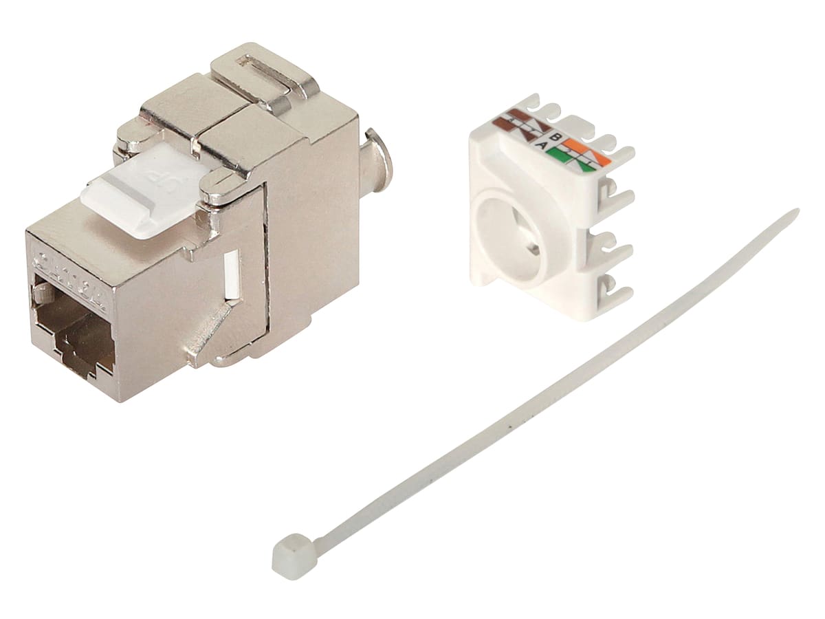 S-IMPULS RJ-45 Keystone CAT.6a zertifiziert 500 MHz von S-IMPULS