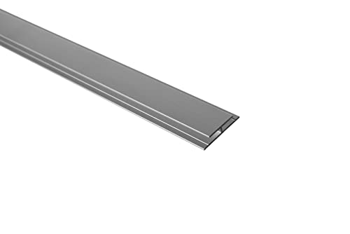 S-Polytec Aluminium H- Profil, Alu Verbindungsprofil, Aluprofil für Vinyl-Boden und Aluverbundplatten 3mm, eloxiert (3mm Silber, H- Profil (2Meter), 1) von S-Polytec