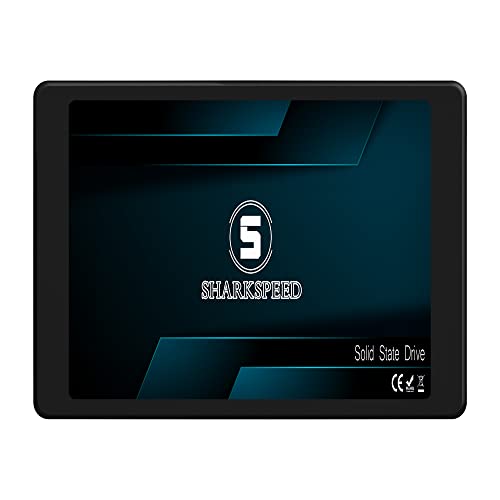 SHARKSPEED SSD 256GB 2.5" SATA 3 (6Gb/s) TLC 3D NAND SSD Festplatte Intern Solid State Drive für Notebooks, Desktop PC (256GB, 2.5") von S SHARKSPEED