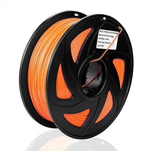 S SIENOC 3D Drucker PLA+ Filament 1,75mm 3D Drucker Filament Orange 1KG (PLA+ Orange) von S SIENOC