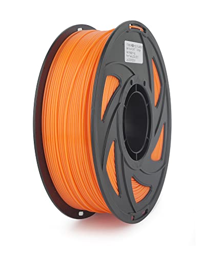 S SIENOC ABS Filament 1,75mm 3D Drucker ABS Filament 3D Drucker Filament Orange 1KG (ABS Orange) von S SIENOC