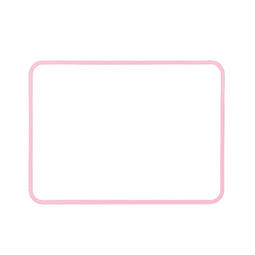 S SIENOC Mini 29x21cm Rosa Small Dry Eraser Whiteboard Magnetisch tragbare doppelseitige leere persönliche Handschrift Weiße Tafel A4 Größe Lap Board von S SIENOC