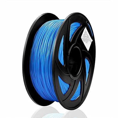 S SIENOC PLA Silk Filament 1KG 3D Drucker PLA Silk Filament 1,75mm 3D Drucker Filament Blau (PLA Silk Blau) von S SIENOC
