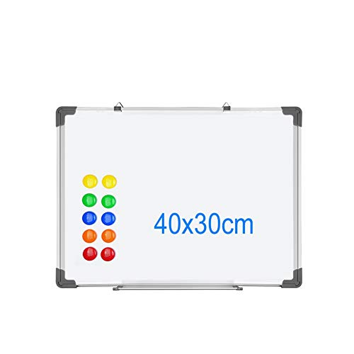 S SIENOC Whiteboard Magnetwand mit Alurahmen Magnetisch Whiteboard und Magnettafel Wei? lackiert von S SIENOC