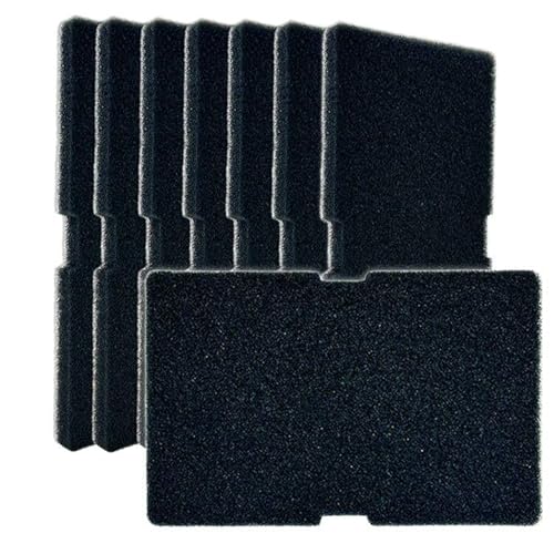 8 Stück Trockner Filter Ersatzteile Zubehör für Beko/Grundig/Blomberg/Elektra Bregenz/Arcelk/Mora/Smeg Wärmepumpentrockner, Schwammfilter für Wäschetrockner 240 x 150 x 13mm von S YTALAND