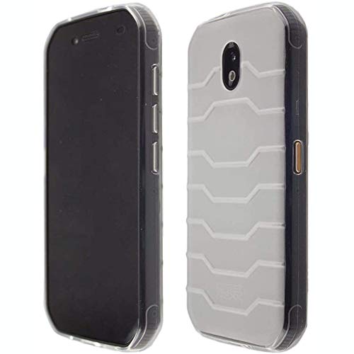 Ytaland Crystal Clear für CAT S42 Hülle, Klar Weich Durchsichtig Dünn Silikon Handyhülle Stoßfest Fallschutz Bumper Case Cover für CAT S42 (Transparent) von S YTALAND