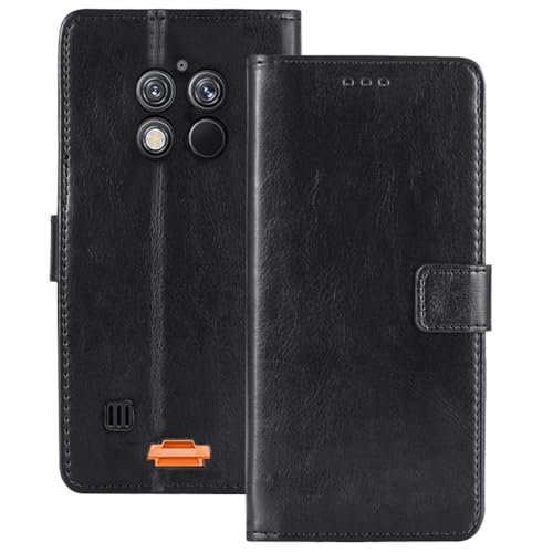 Ytaland Hülle für Oukitel G1 (6,52 Zoll), PU Leder Flip Magnetisch Case Standfunktion Karten Slot Stoßfest Cover von S YTALAND