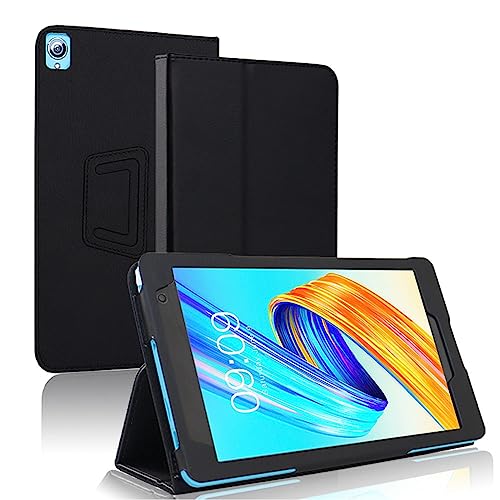 Ytaland Kompatibel mit Blackview Tab 5 Tablet Hülle 8 Zoll, Slim Magnetisch Fit Folio PU Leder dünne Schutzhülle Schale Etui Tasche von S YTALAND