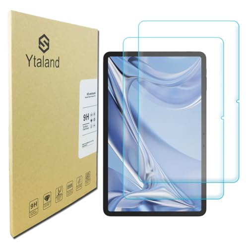 Ytaland Panzerglas für DOOGEE T20 Ultra Tablet 12 Zoll, 2 Stück 9H Härte Schutzfolie Displayschutz, Anti-Kratzen, Anti-Bläschen, HD Clear Panzerfolie Displayschutzfolie Panzer Schutz Glas von S YTALAND