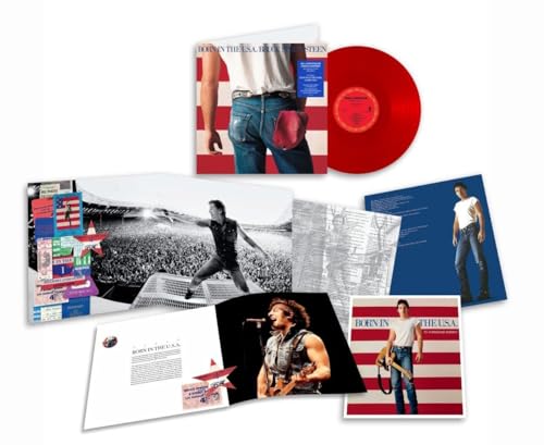 Bruce Springsteen, Neues Album 2024, Born In The U.S.A. 40th Anniversary Edition, Farbiges Rotes Doppel-Vinyl , 2 LP von S o n y M u s i c