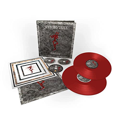 Jethro Tull, Neues Album 2023, Rökflöte, Limited Deluxe Dark Red Doppelvinyl 2LP+2CD+Blu-ray Artbook & 2 Artprints mit 36-seitigem Booklet von S o n y M u s i c
