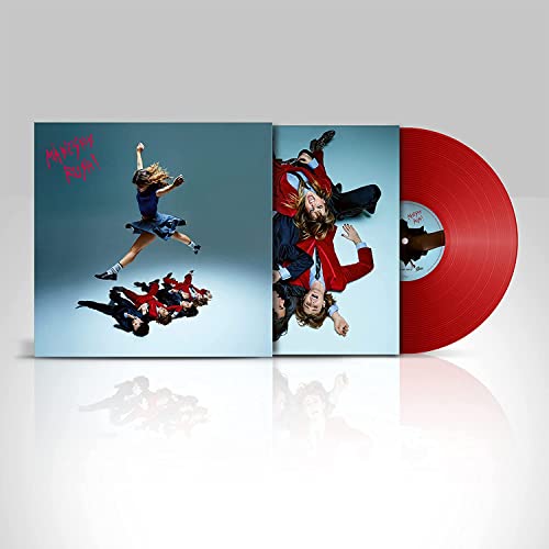 Maneskin Neues Album 2023, Rush!, Exclusive Edition Farbiges Rotes Vinyl von S o n y M u s i c
