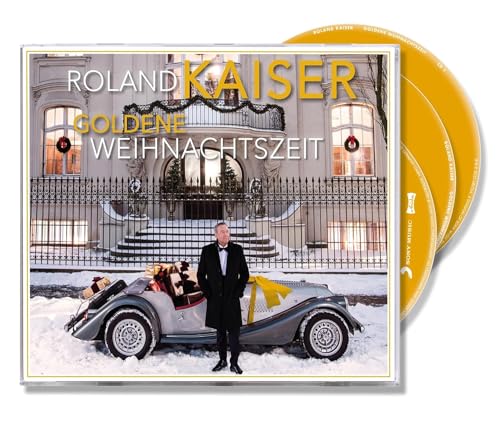 Roland Kaiser, Neues Album 2023, Goldene Weihnachtszeit, Limited Doppel-CD Digipack, Kühlschrankmagnet, Feuerzeug "Ich Glaub es Geht Schon Wieder Los", Schlüsselanhänger + Autogrammkarte von S o n y M u s i c