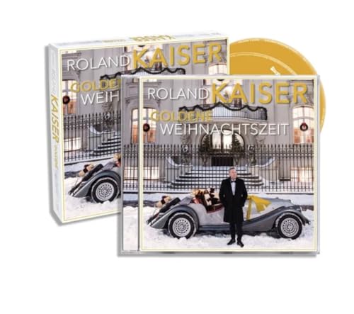 Roland Kaiser, Neues Album 2023, Goldene Weihnachtszeit, Limited Gold-Erstauflage 2 CD, Doppel-CD Digipack + Autogrammkarte von S o n y M u s i c