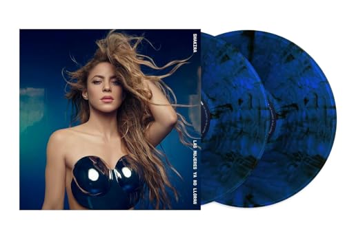 Shakira, Neues Album 2024, Las Mujeres Ya No Lloran, Exklusive Colored (Saphire) Doppel-Vinyl, 2 LP von S o n y M u s i c