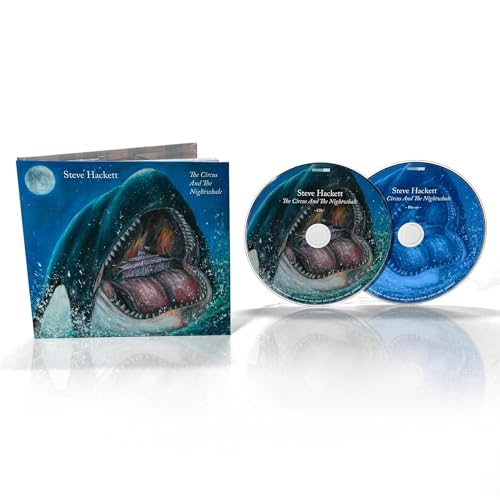 Steve Hackett, Neues Album 2024, The Circus and the Nightwhale, Limited CD Box-Set : CD+Blu-ray Mediabook (inkl. 5.1 Surround Sound & Hi-Res Stereo Mixes) von S o n y M u s i c