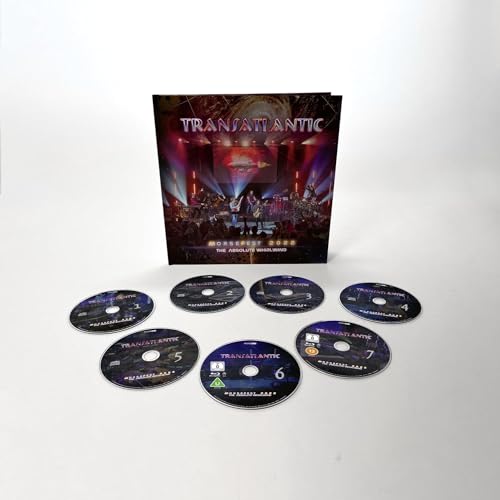 Transatlantic, Neues Album 2024, The Absolute Whirlwind, Live at Morsefest 2022, 7 CD und DVD BOOKSET von S o n y M u s i c