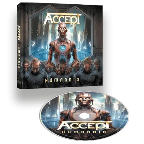 Accept, Neues Album 2024, Humanoid, Deluxe Edition Mediabook CD von S p v
