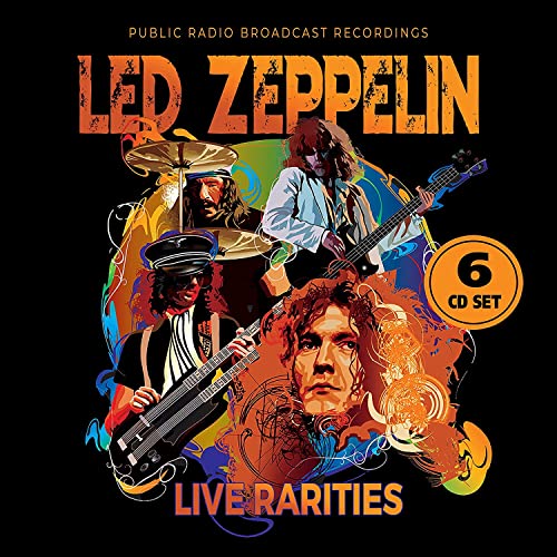 Led Zeppelin, Neues Master Album 2023, Live Rarities Radio Broadcast, 6 CD Box-Set von S p v
