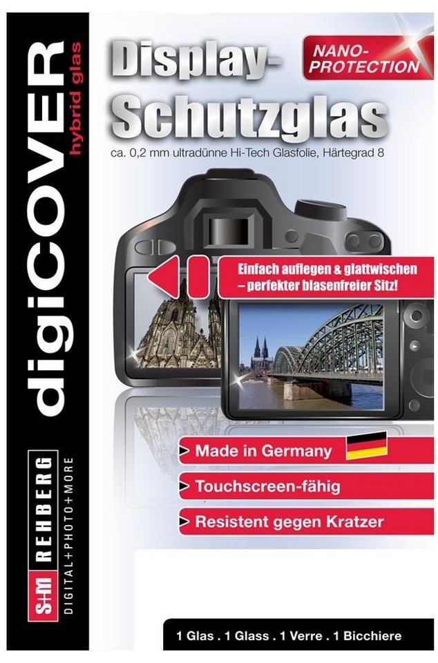 S&M Schutzfolie digiCOVER Hybrid Displayschutz Sony Alpha 7IV von S&M