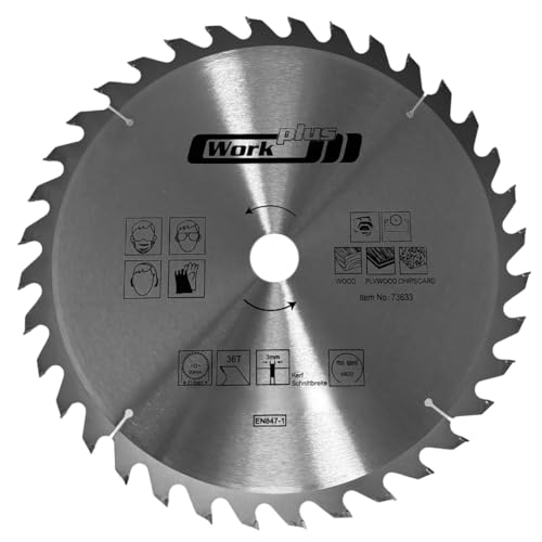 HM Kreissägeblatt 315 x 30 mm, 36 Zähne, für Holz & Kunststoff, Reduzierringe für auf 16/20/22,23/25,4 mm, kompatibel mit Tauchsäge & Kreissäge, nagelfest HM Kreissägeblatt 315 x 30 mm, 36 Zähne, für Holz & Kunststoff, Reduzierringe für auf 16/20/22,23/25,4 mm, kompatibel mit Tauchsäge & Kreissäge, nagelfest von S&S-Shop