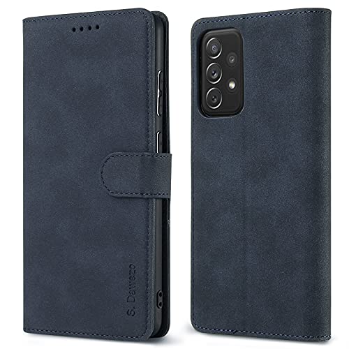 S. Dawezo Handyhülle für Samsung Galaxy A72 5G Hülle, Premium Lederhülle Klappbar Flip Case Tasche Mit RFID Blockierung, Kartenfach Standfunktion Klapphülle für Galaxy A72 5G - Blau S. Dawezo Handyhülle für Samsung Galaxy A72 5G Hülle, Premium Lederhülle Klappbar Flip Case Tasche Mit RFID Blockierung, Kartenfach Standfunktion Klapphülle für Galaxy A72 5G - Blau von S. Dawezo