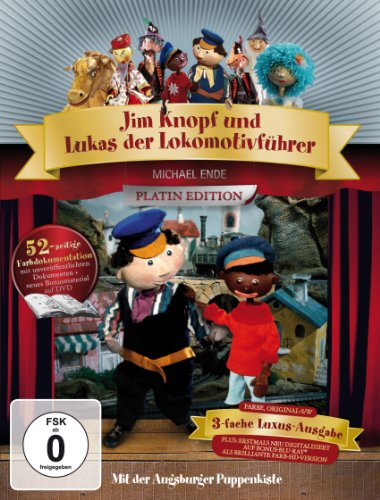 Augsburger Puppenkiste - Jim Knopf und Lukas der Lokomotivführer (+ Blu-ray) (Platin Edition) [2 DVDs] von S.A.D. Home Entertainment GmbH