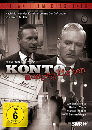 Pidax Film-Klassiker: Konto ausgeglichen von S.A.D. Home Entertainment GmbH